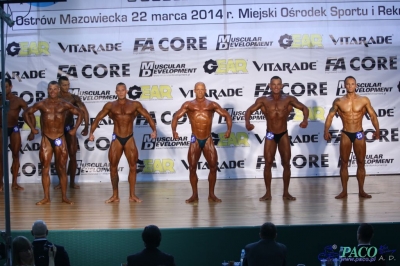 Kulturystyka klasyczna mężczyzn: 180 cm Debiuty PZKFiTS Ostrów Mazowiecka 2014_6