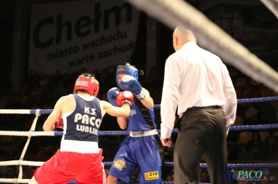 IV GALA SPORTÓW WALKI: Karolina MICHALCZUK (Paco Lublin) - Jadwiga STAŃCZAK (Carbo Gliwice) - Chełm 25.10.14r_22