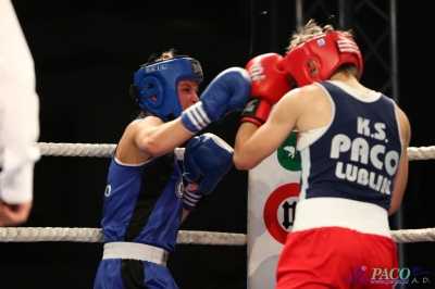 IV GALA SPORTÓW WALKI: Karolina MICHALCZUK (Paco Lublin) - Jadwiga STAŃCZAK (Carbo Gliwice) - Chełm 25.10.14r_30