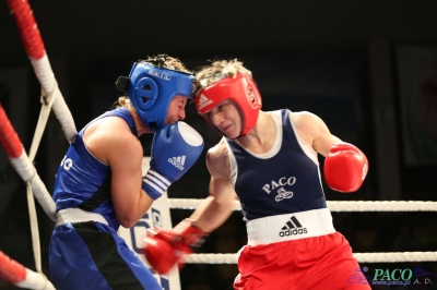 IV GALA SPORTÓW WALKI: Karolina MICHALCZUK (Paco Lublin) - Jadwiga STAŃCZAK (Carbo Gliwice) - Chełm 25.10.14r_50