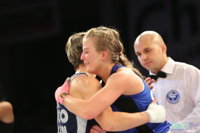 IV GALA SPORTÓW WALKI: Karolina MICHALCZUK (Paco Lublin) - Jadwiga STAŃCZAK (Carbo Gliwice) - Chełm 25.10.14r_56