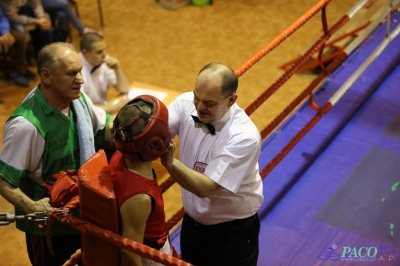 Towarzyski Mecz Bokserski - MKS II LO Chełm vs Klub Sportowy Paco: Piotr Jędrzejewski nieznacznie lepszy od Dawida Cieszyńskiego_6