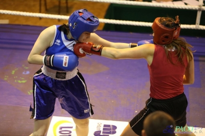 Towarzyski Mecz Bokserski - MKS II LO Chełm vs Klub Sportowy Paco: Natalia Nazar vs Aleksandra Ziółek