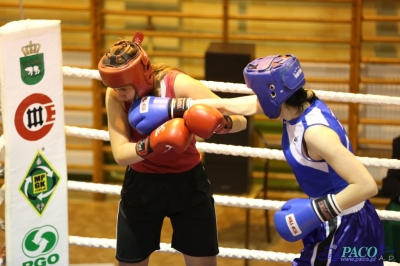 Towarzyski Mecz Bokserski - MKS II LO Chełm vs Klub Sportowy Paco: Natalia Nazar vs Aleksandra Ziółek