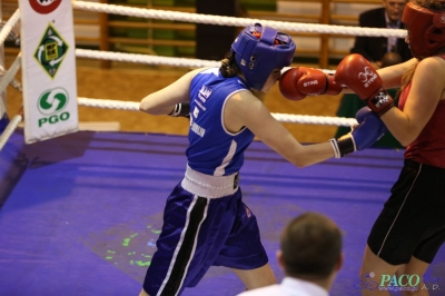 Towarzyski Mecz Bokserski - MKS II LO Chełm vs Klub Sportowy Paco: Natalia Nazar vs Aleksandra Ziółek