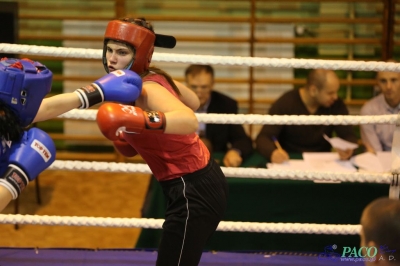 Towarzyski Mecz Bokserski - MKS II LO Chełm vs Klub Sportowy Paco: Natalia Nazar vs Aleksandra Ziółek