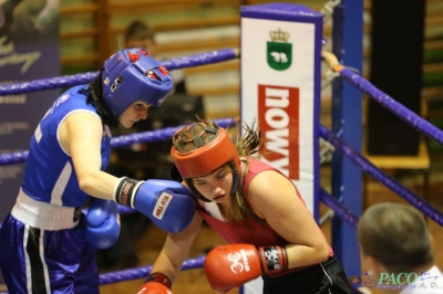 Towarzyski Mecz Bokserski - MKS II LO Chełm vs Klub Sportowy Paco: Natalia Nazar vs Aleksandra Ziółek