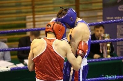 Towarzyski Mecz Bokserski - MKS II LO Chełm vs Klub Sportowy Paco: Mateusz Chmielewski vs Dawid Ćwirko - Godycki