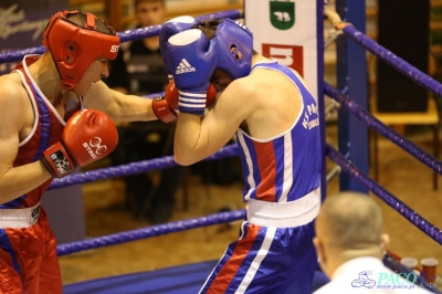 Towarzyski Mecz Bokserski - MKS II LO Chełm vs Klub Sportowy Paco: Mateusz Chmielewski vs Dawid Ćwirko - Godycki