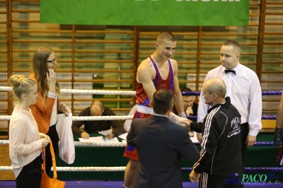 Towarzyski Mecz Bokserski - MKS II LO Chełm vs Klub Sportowy Paco: Mateusz Chmielewski vs Dawid Ćwirko - Godycki