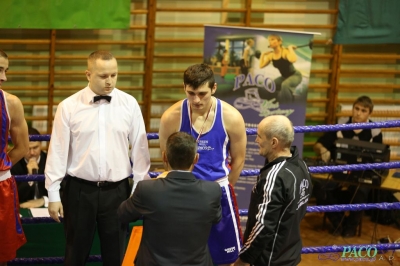 Towarzyski Mecz Bokserski - MKS II LO Chełm vs Klub Sportowy Paco: Mateusz Chmielewski vs Dawid Ćwirko - Godycki