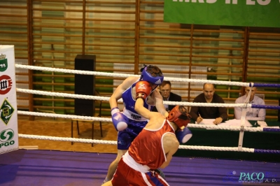 Towarzyski Mecz Bokserski - MKS II LO Chełm vs Klub Sportowy Paco:Michał Klimek vs Kacper Stadnicki