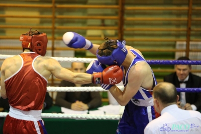 Towarzyski Mecz Bokserski - MKS II LO Chełm vs Klub Sportowy Paco:Michał Klimek vs Kacper Stadnicki