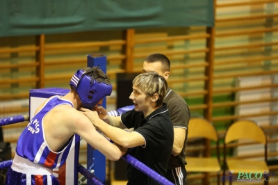 Towarzyski Mecz Bokserski - MKS II LO Chełm vs Klub Sportowy Paco:Michał Klimek vs Kacper Stadnicki