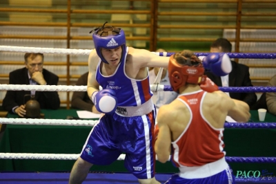 Towarzyski Mecz Bokserski - MKS II LO Chełm vs Klub Sportowy Paco: Arkadiusz Neczaj vs Marek Bogusz