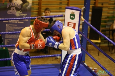 Towarzyski Mecz Bokserski - MKS II LO Chełm vs Klub Sportowy Paco: Arkadiusz Neczaj vs Marek Bogusz