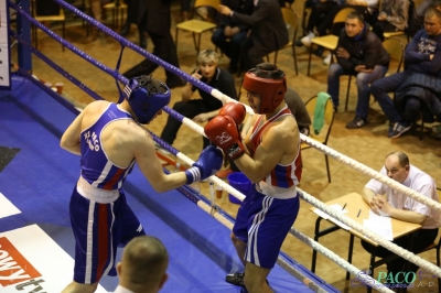 Towarzyski Mecz Bokserski - MKS II LO Chełm vs Klub Sportowy Paco: Arkadiusz Neczaj vs Marek Bogusz