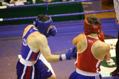 Towarzyski Mecz Bokserski - MKS II LO Chełm vs Klub Sportowy Paco: Arkadiusz Neczaj vs Marek Bogusz