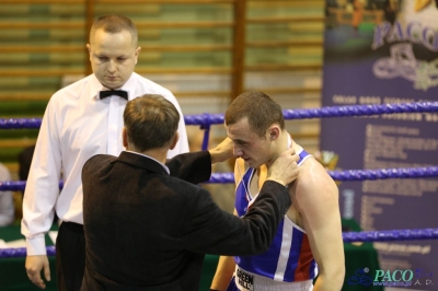 Towarzyski Mecz Bokserski - MKS II LO Chełm vs Klub Sportowy Paco: Arkadiusz Neczaj vs Marek Bogusz