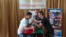 V międzygimnazjalne zawody w siłowaniu na ręce Lublin 13.05.2014