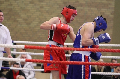 Mistrzostwa Okęgu Lubelskiego w Boksie 2012 : Kamil Latusek vs Cyprian Perepeczo