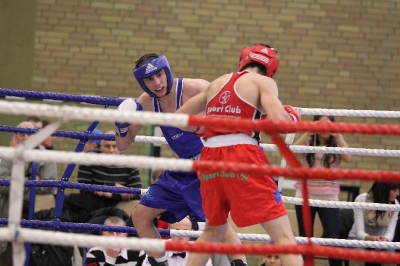 Mistrzostwa Okęgu Lubelskiego w Boksie 2012 : Kamil Latusek vs Cyprian Perepeczo