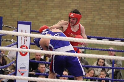 Mistrzostwa Okęgu Lubelskiego w Boksie 2012 : Kamil Latusek vs Cyprian Perepeczo