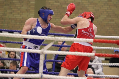 Mistrzostwa Okęgu Lubelskiego w Boksie 2012 : Kamil Latusek vs Cyprian Perepeczo