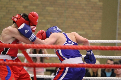 Mistrzostwa Okęgu Lubelskiego w Boksie 2012 : Kamil Latusek vs Cyprian Perepeczo