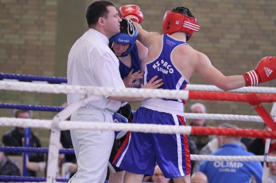 Mistrzostwa Okęgu Lubelskiego w Boksie - Puławy 2012 : Tomasz Kąkol - Karol Rogalski