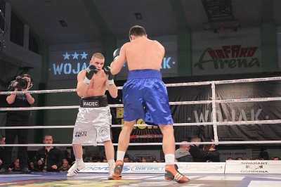 Łukasz Maciec - Almin Kovacevic Gala Wojak Boxing Night Racibórz 2012