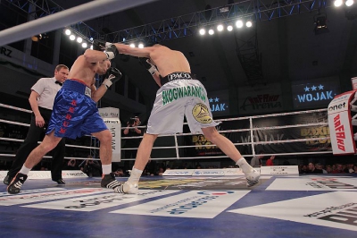 Łukasz Maciec - Almin Kovacevic Gala Wojak Boxing Night Racibórz 2012