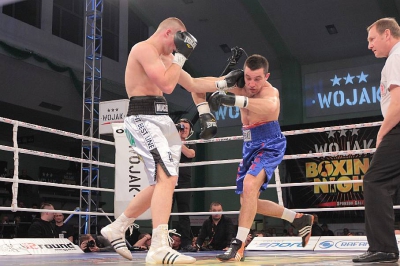 Łukasz Maciec - Almin Kovacevic Gala Wojak Boxing Night Racibórz 2012