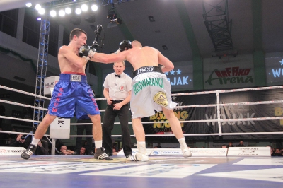 Łukasz Maciec - Almin Kovacevic Gala Wojak Boxing Night Racibórz 2012