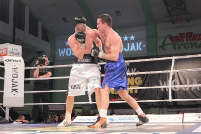 Łukasz Maciec - Almin Kovacevic Gala Wojak Boxing Night Racibórz 2012