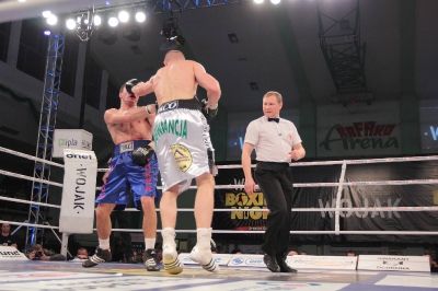 Łukasz Maciec - Almin Kovacevic Gala Wojak Boxing Night Racibórz 2012