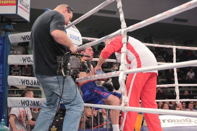 Łukasz Maciec - Almin Kovacevic Gala Wojak Boxing Night Racibórz 2012