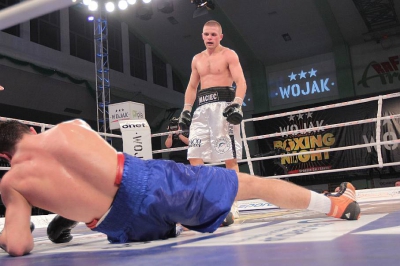 Łukasz Maciec - Almin Kovacevic Gala Wojak Boxing Night Racibórz 2012