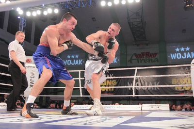 Łukasz Maciec - Almin Kovacevic Gala Wojak Boxing Night Racibórz 2012