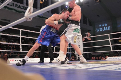 Łukasz Maciec - Almin Kovacevic Gala Wojak Boxing Night Racibórz 2012