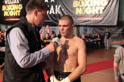 Łukasz Maciec - Almin Kovacevic Gala Wojak Boxing Night Racibórz 2012