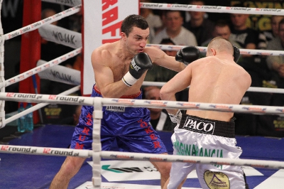 Łukasz Maciec - Almin Kovacevic Gala Wojak Boxing Night Racibórz 2012