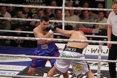 Łukasz Maciec - Almin Kovacevic Gala Wojak Boxing Night Racibórz 2012