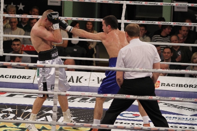 Łukasz Maciec - Almin Kovacevic Gala Wojak Boxing Night Racibórz 2012