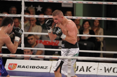 Łukasz Maciec - Almin Kovacevic Gala Wojak Boxing Night Racibórz 2012