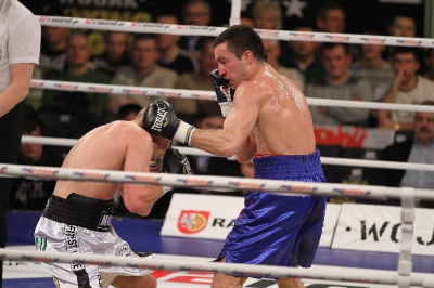 Łukasz Maciec - Almin Kovacevic Gala Wojak Boxing Night Racibórz 2012