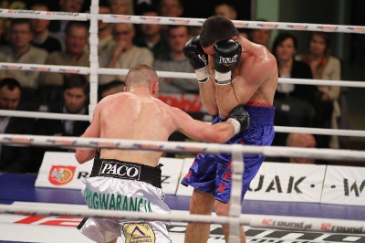 Łukasz Maciec - Almin Kovacevic Gala Wojak Boxing Night Racibórz 2012