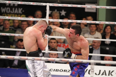 Łukasz Maciec - Almin Kovacevic Gala Wojak Boxing Night Racibórz 2012