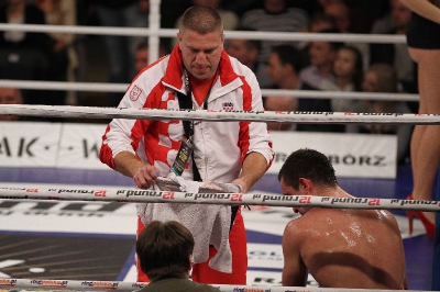 Łukasz Maciec - Almin Kovacevic Gala Wojak Boxing Night Racibórz 2012