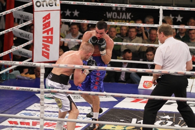 Łukasz Maciec - Almin Kovacevic Gala Wojak Boxing Night Racibórz 2012